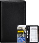 Server Books For Waitress - Leather Waiter Book Server Wallet With Zipper Pocket
