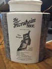 Antique Shoe Store Display Lamp The Florsheim Shoe The Kimbal Porcelain 2 Sided