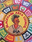 Bsa Blackhawk Area Council Patch W  72 Rocker Segments Vintage 1980 s