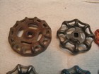 Diecast Water Faucet Valve Knobs Handles Spigot Industrial Steam Punk Art Lot 12
