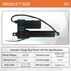 For John Deere 4x2 6x4 Th Ts Tx M Gator Power Lift Actuator Bm21468 Am133408 New