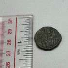 Ancient Central Asian Kushan Empire Bronze Buddha Coin