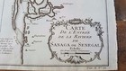Antique Map map Of The Entry To The River Of Sanaga  Circa 1746   N  Bellin