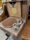 Antique Carryola  Portable 78 Record Player   Records 