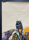 Original Vintage Travel Airline Poster Southeast Alaska Airlines Native Totem
