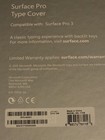 Microsoft Surface Pro Type Cover Keyboard Black Model 1709 Rf2-00001 Backlit