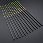 12pcs Straightness  001 33  Pure Carbon Arrow Shaft Hunting Arrows Diy Sp300-500