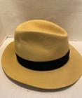 Dick Tracy Fedora Hat Wool Felt Mens Xl Vtg 90s Disney Souvenir