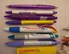 Lot 30 Metal And Plastic Pharmaceutical Drug Rep Pens Medical Collectibles Misc