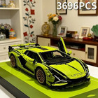 Lamborghini Si  n Fkp 37 Clamp Block Building Set   1 8    3696pcs   Technic