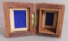 Vintage Indian Rosewood Hand Carved Trinket Box Inlay Sweet Unique