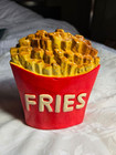 Vtg  Fred Roberts Co   Taiwan  Fries In Red Box Bank 