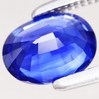 1 13ct T w 6 7x5 1mm Oval Natural Heated Blue Sapphire Gemstone  Ceylon