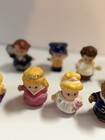Fisher Price Little People Disney Princess Aurora Sleeping Beauty   Beast Lot 10