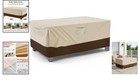 600d Oxford Rectangular Outdoor Table Cover Waterproof Windproof 72x44x23