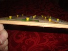 Vintage 1987 14 Piece Wooden Peg Puzzle Cars Trucks Motorcycles  Ages 2-6 Yr