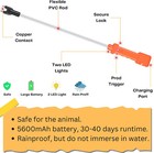 Rechargeable Cattle Prod  Waterproof Electric Livestock Stick With Led Lights