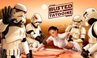 Star Wars Busted In Tatooine Poster 11x17 Padme Amidala Stormtrooper Portman     