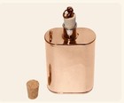 Jacob Bromwell 9 Oz  Handmade Model One Copper Flask Hand-made  New In Box