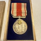 Ww Japanese 1915 Emperor Taisho Enthronement Ceremony Commemorative Medal W case