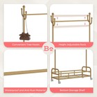Kids Clothing Rack  Adjustable Rack Height For Kids Clothes Rack  Bottom Storage