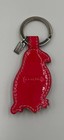 Coach Colorful Leather Parrot Keychain Multicolor Bird Bag Charm Cute Gift