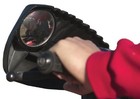  Hand Guard With Mirror - 97300  pair   Black 