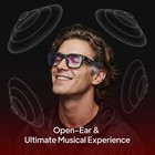 Oho Open Ear Smart Glasses  Uv400 Z87 1 Lightweight Audio Bluetooth Glasses A8