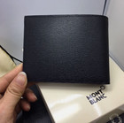 Montblanc Meisterst  ck Bifold Wallet Black Leather Men s Luxury Gift Nib