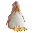 Animal Shaped Cute Door Stopper  Linen Fabric Decorative Duck Stuffed Pink Duck