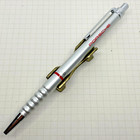 Rotring 400 Ballpoint Pen Silver Color Barrel Made In Germany