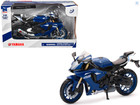 Yamaha Yzf-r1 Motorcycle New Ray Collection 1 12 Blue Diecast Model
