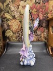 13-inch Purple Fairy Swing On The Moon With Stars Statue