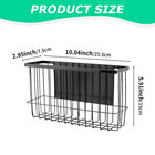 Magnetic Rack Refrigerator Organizer Basket Shelf Holder Locker Metal Organizers