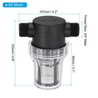 3 4 Inch Male In-line Strainer With 80 Mesh Stainless Steel Filter Screen