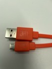 Genuine Jbl Orange Short Micro Usb Charging Charge Cable   1foot  