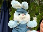 Very Rare Dan Dee Embroidered 2008 Bunny Rabbit 19  Plush Stuffed Animal Toy