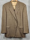 Vintage Sport Coat  Tweed Houndstooth  48r  - Hickey-freeman  c  1995-2004 