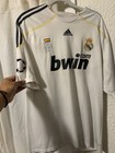 Real Madrid 2009 2010 Home Adidas Football Soccer Shirt Jersey Men  8 Kaka