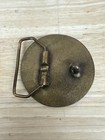 Brotherhood Of Locomotive Engineers Ble Railroad Union Nos Vintage Belt Buckle