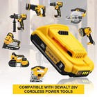 20v Replacement For Dewalt 20 Volt Max Lithium-ion Battery Dcb200 Dcb203 Dcb201