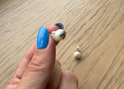Tous Bear Small Silver And Pearl Earrings
