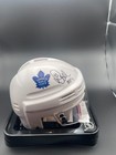Toronto Maple Leafs Doug Gilmour  93 Autographed Signed White Mini Helmet Jsa 