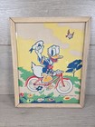 Rare 1930s Donald Duck Promotional Pochoir Print 8 X 10 Walt Disney History