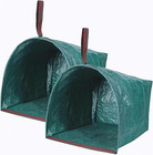 2 Pcs 40 Gallon Reusable Yard Waste Bags Heavy Duty Garden Bag For Lawn And Leaf