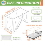 4 Corners Mosquito Net For Mosquiteros Para Camas Bed Canopies Netting Bed