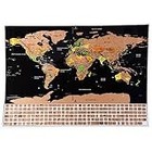 Scratch Off World   Usa Travel Map Xl Poster W Precision Scratch Tools 33  X