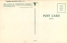 Interstate I-80 Keystone Shortway Pennsylvania Deer Old Cars Postcard