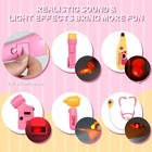 Meland Toy Doctor Kit For Girls - Pretend Play Doctor Set With Carrying Case ste