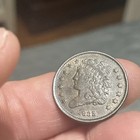 1835 Classic Head Half Cent  xf au Condition 